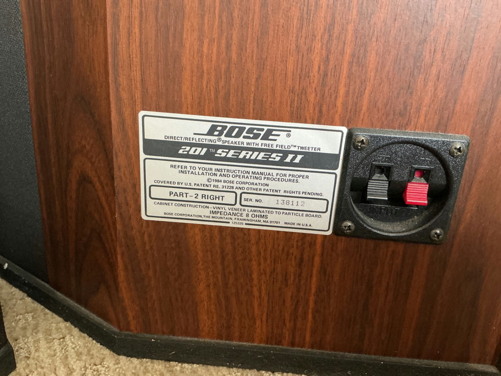 Bose 201 Series II Speakers (Pair) - image 6 of 6