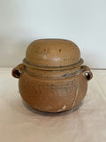 Set of two Earthtone Pottery containers. - thumbnail 2 of 7
