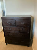Dark Wood Chest of Drawers from Indonesia. - thumbnail 2 of 3