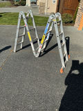 Aluminum Krause multi-matic ladder - thumbnail 3 of 4