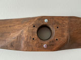 English aircraft propeller with framed map and vintage photos. - thumbnail 2 of 5
