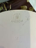 Two ceramic baking dishes with scalloped rims. - thumbnail 2 of 3