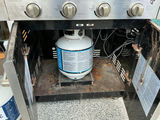 KitchenAid propane grill with extra tank and cover. - thumbnail 4 of 6