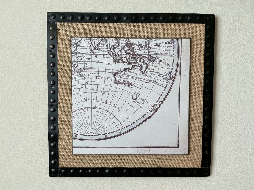 English aircraft propeller with framed map and vintage photos. - image 3 of 5
