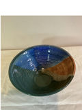 Pair of  glazed ceramic serving bowls. - thumbnail 6 of 7