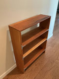 Wood four-shelf bookcase - thumbnail 4 of 4