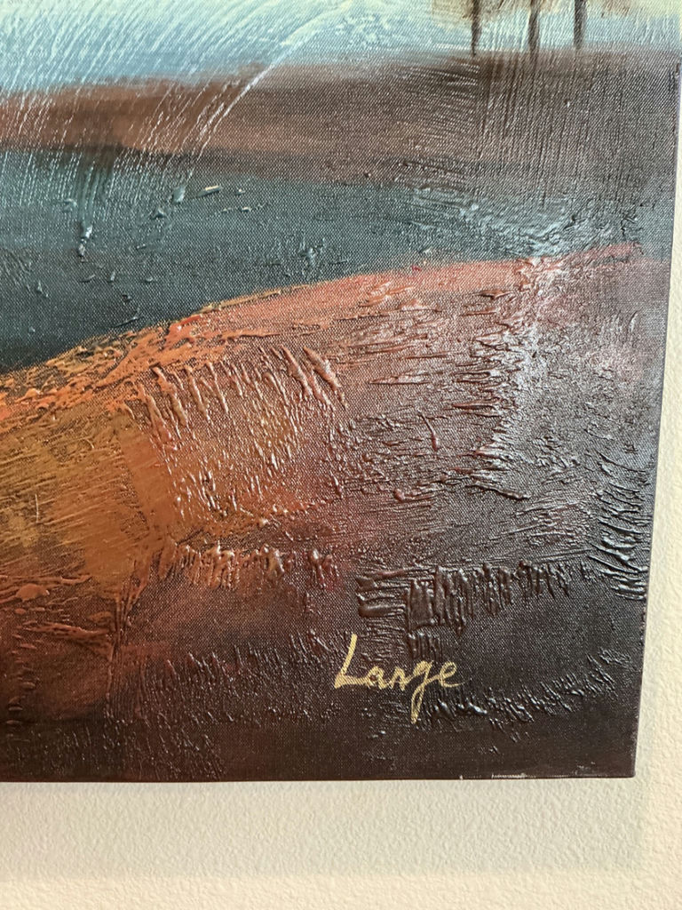 Signed Landscape  by LANGE - image 2 of 3