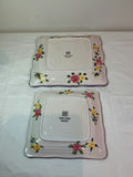Orange Ceramic Bakeware Set with Floral Serving Plates. - thumbnail 5 of 5