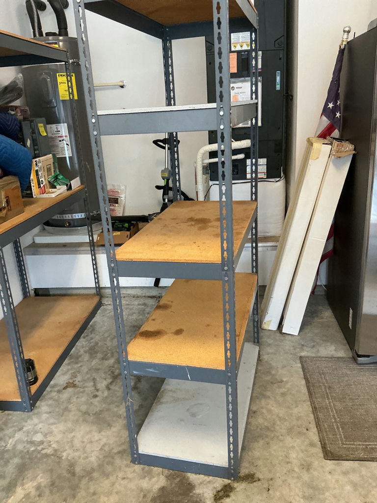 Metal Framed Shelving Units - image 4 of 5