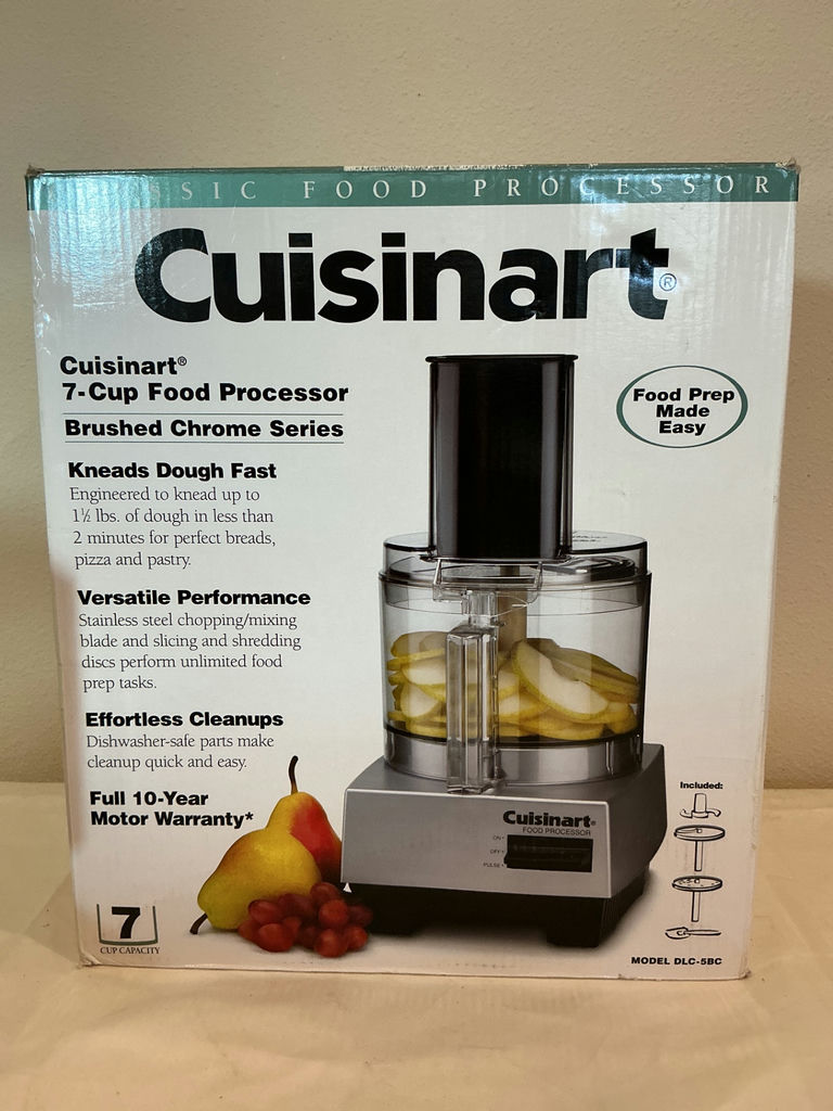 Cuisinart 7-Cup Food Processor with Discs and Manuals - image 4 of 5