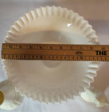 Vintage Beleek & Hobnail Milk Glass Lot of 3 - thumbnail 6 of 7
