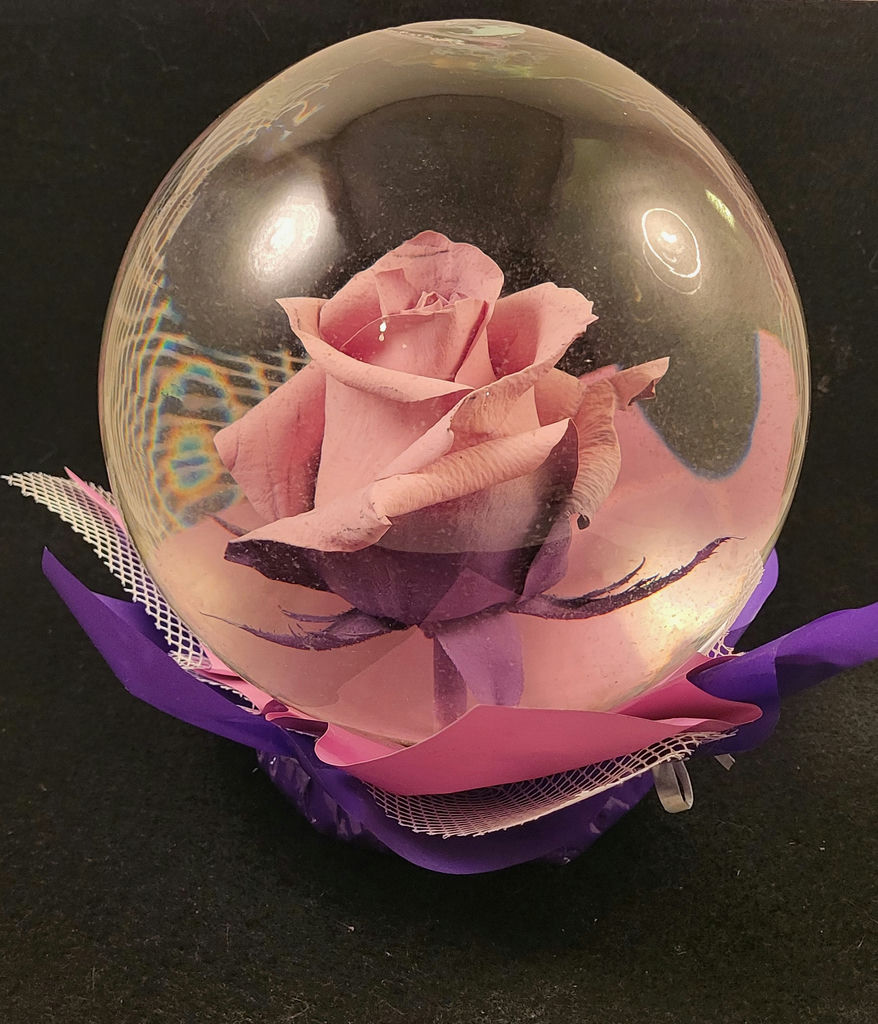 2 Glass Decorative Items (Blenko Apple?) - image 6 of 6