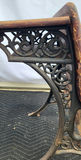 Antique Cast Iron & Wood Folding Students Desk - thumbnail 8 of 8