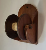 Vintage Primitive String Spool • Wall Mount - thumbnail 3 of 5