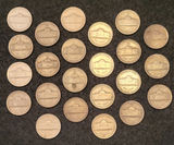 Lot of 23 1940s Jefferson Nickels - thumbnail 2 of 2