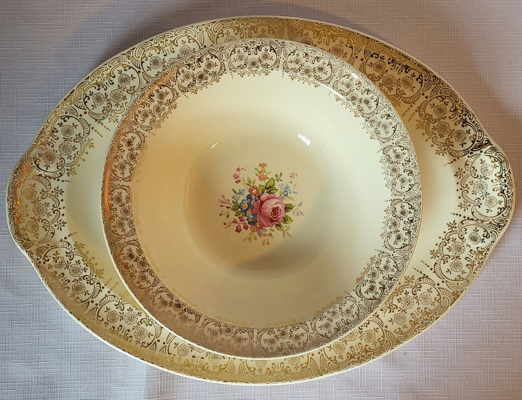 Vintage Taylor Smith Taylor Serving Dishes - image 1 of 10