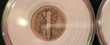 Lot of 3 Silver U.S. Mercury Dime Coins • 90% Silver • - thumbnail 6 of 8