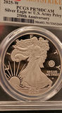 Silver Eagle PCGS First Strike PR70 Army Privy In Case - thumbnail 6 of 7