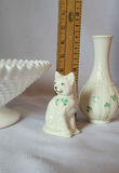 Vintage Beleek & Hobnail Milk Glass Lot of 3 - thumbnail 7 of 7