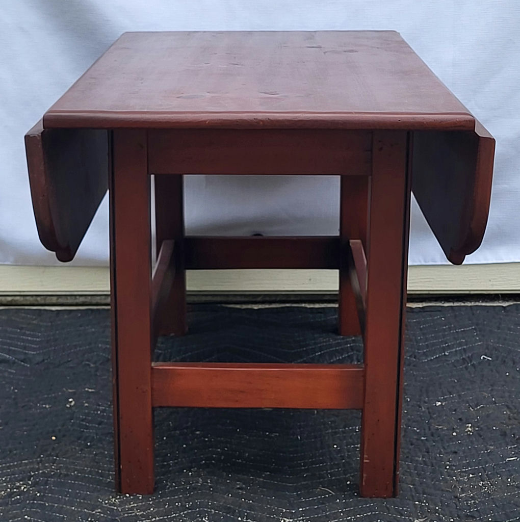Vintage Pine Drop Leaf Coffee Table - image 4 of 6