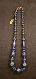 Vintage Genuine Blue Lucite Statement Necklace•New Old Stock - thumbnail 2 of 3