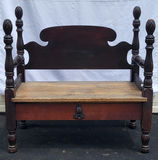 Hand Made Bench w/ Repurposed Vintage Materials - thumbnail 1 of 5