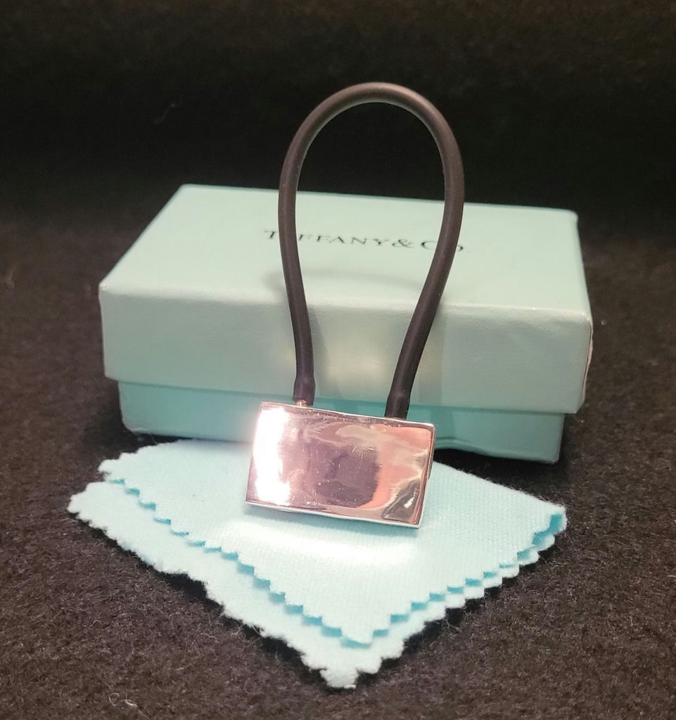 Tiffany & Co .925 1837 Keychain Lock - image 3 of 5