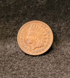 1889 U.S. Indian Head 1 cent Penny - thumbnail 3 of 4