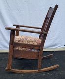 Antique Mission Oak Rocker - thumbnail 3 of 6