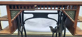 Antique Cast Iron Treadle Sewing Machine Base - thumbnail 2 of 5