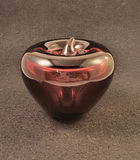 2 Glass Decorative Items (Blenko Apple?) - thumbnail 3 of 6