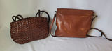 2 Vintage Italian Leather Purses • Woven & I Ponti - thumbnail 2 of 9