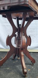 Victorian Eastlake Side Table On Castors - thumbnail 3 of 4