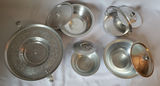 Antique Aluminum Post WW2 Serving Ware - thumbnail 1 of 11