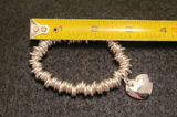 Tiffany & Co .925 Heart Charm Links Bracelet - thumbnail 5 of 6