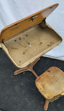 Vintage Students School Desk - Brown - thumbnail 5 of 5