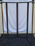 Antique Expandable Dressing Screen Frame - thumbnail 1 of 8