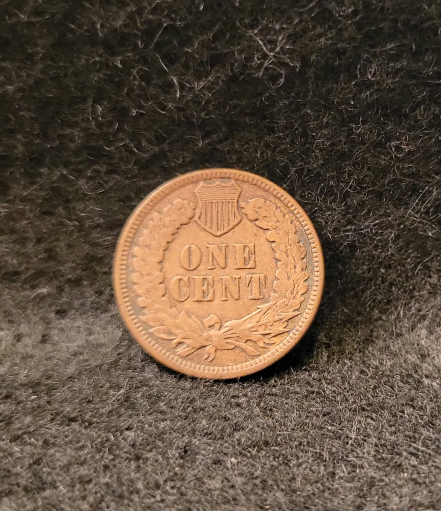 1889 U.S. Indian Head 1 cent Penny - image 4 of 4