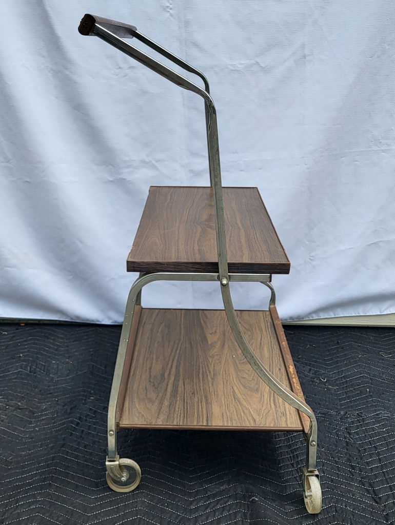 MCM Rolling Bar Cart - image 2 of 4