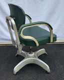 Mid-Century Rolling Swivel Industrial Tanker Chair - thumbnail 3 of 6