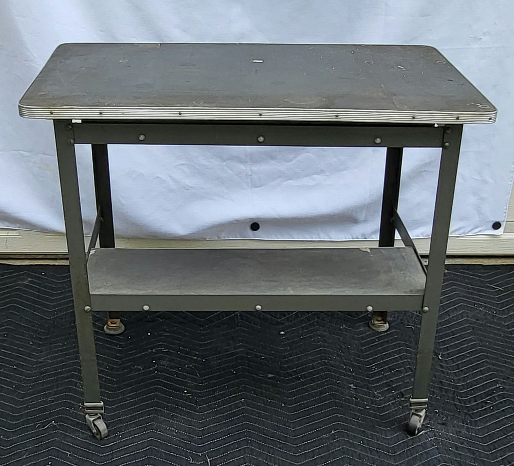 Vintage Industrial Metal Work Station - image 1 of 6