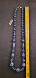 Vintage Genuine Blue Lucite Statement Necklace•New Old Stock - thumbnail 3 of 3