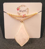 14k GF Bling Niks Crystal Necklace - thumbnail 1 of 4