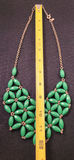 Vintage J. Crew Kelly Green Statement Necklace - thumbnail 4 of 4