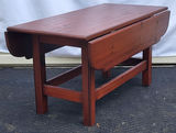Vintage Pine Drop Leaf Coffee Table - thumbnail 1 of 6