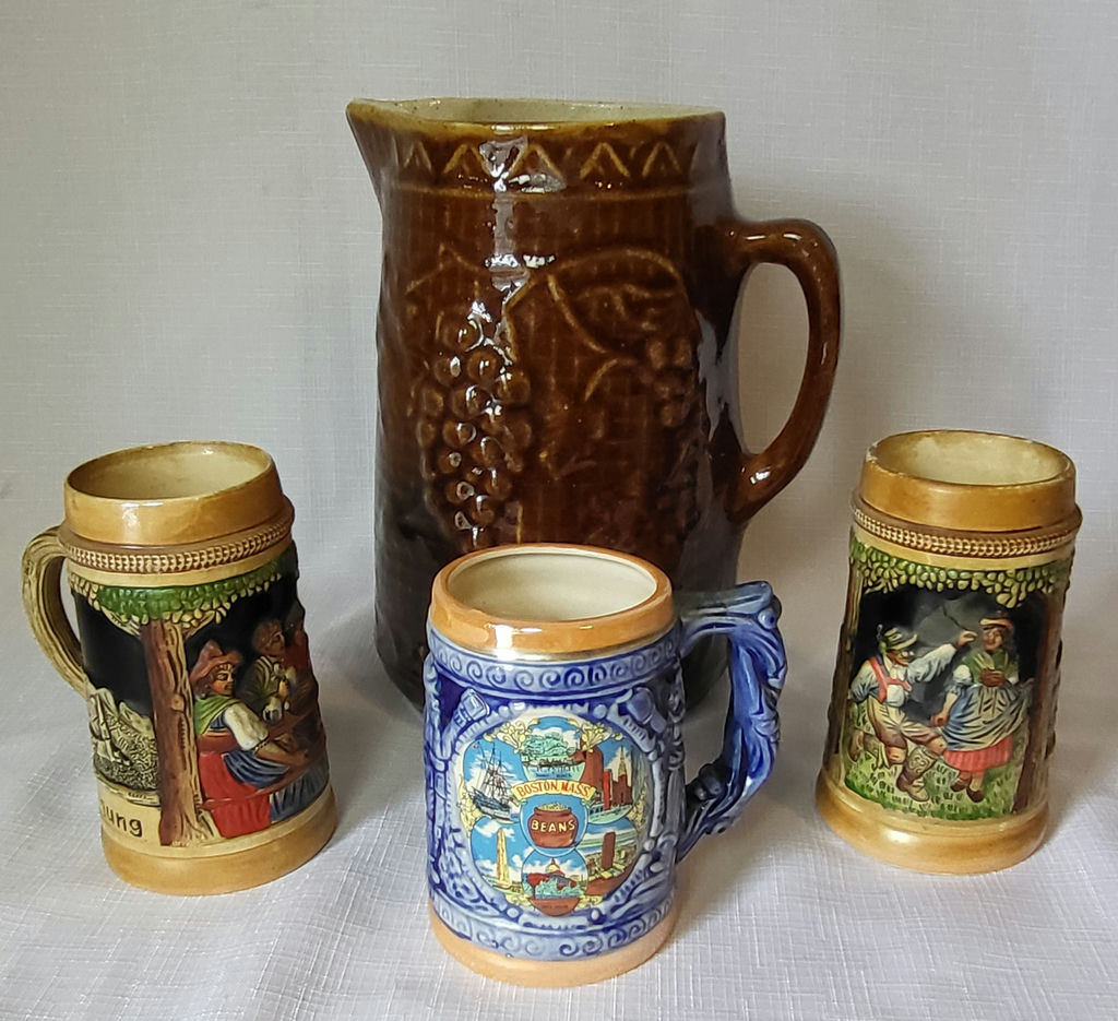 Vintage Steins & North Star Pitcher - image 1 of 11