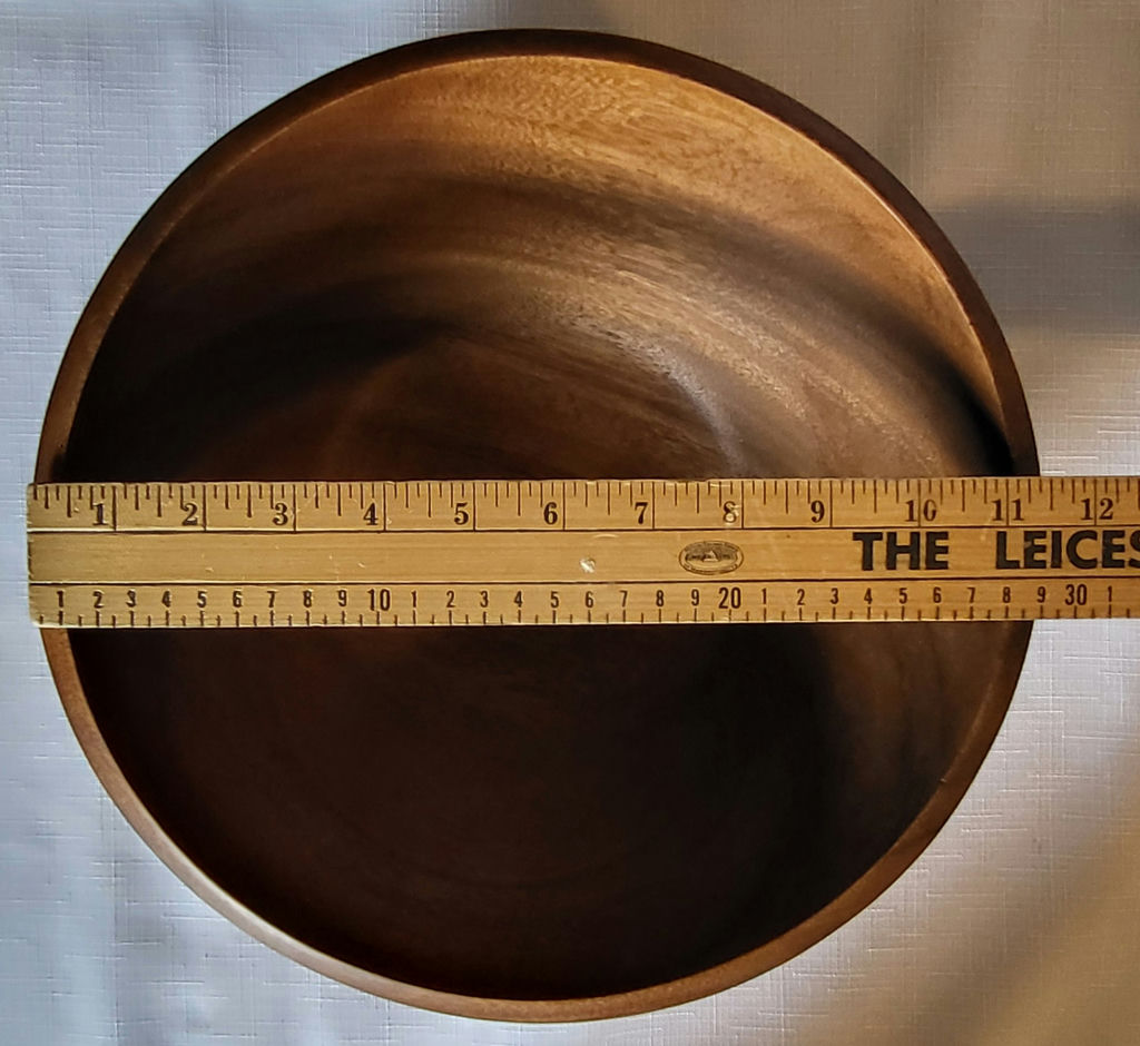Vintage Toleware Tray & 2 Wooden Bowls - image 8 of 10
