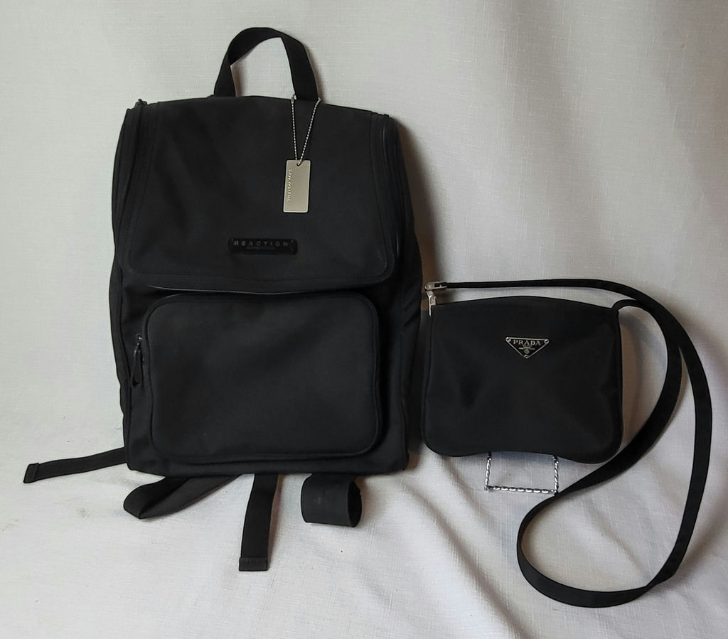 Prada Purse & Kenneth Cole Reaction Backpack - image 1 of 8