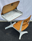 Vintage Student School Desk - White - thumbnail 4 of 4