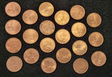 Lot of 20 Sacagawea U.S. Dollar Coins + 1 James Madison U.S. Dollar Coin - thumbnail 2 of 2